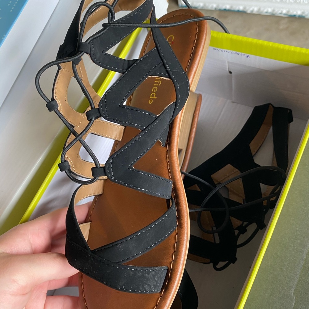 Black Sandals